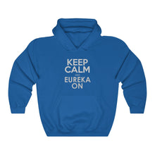 Load image into Gallery viewer, Keep Calm and Eureka On - Unisex Heavy Blend™ Hooded Sweatshirt