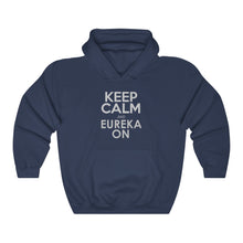Load image into Gallery viewer, Keep Calm and Eureka On - Unisex Heavy Blend™ Hooded Sweatshirt