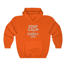 Load image into Gallery viewer, Keep Calm and Eureka On - Unisex Heavy Blend™ Hooded Sweatshirt