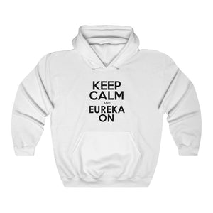 Keep Calm and Eureka On - Unisex Heavy Blend™ Hooded Sweatshirt
