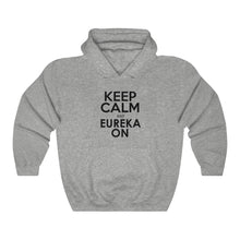 Load image into Gallery viewer, Keep Calm and Eureka On - Unisex Heavy Blend™ Hooded Sweatshirt